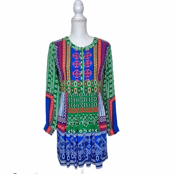 Anthropologie Dresses & Skirts - Anthropology Hemant & Nandita Silk Mini Dress